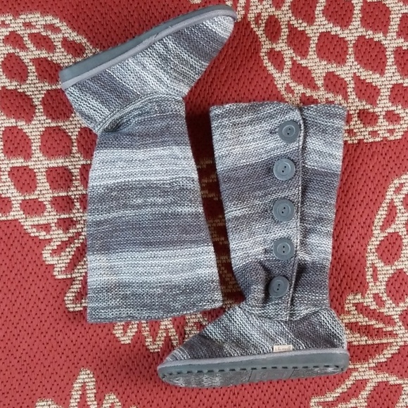 Muk Luks Sweater Boots - Picture 3 of 8